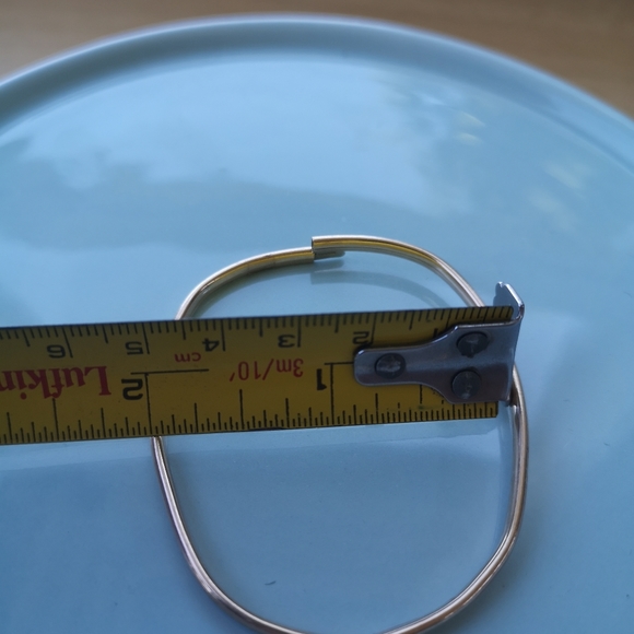 10k solid gold bangle - Picture 4 of 6